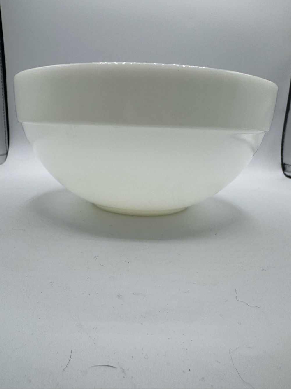 Vintage Fire King Oven Ware Medium Milk Glass Mixing Bowl Made USA